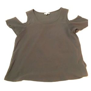 Open shoulder blouse